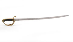 Pattern 1821 Light Cavalry Band sword, Westmorland and Cumberland Yeomanry Cavalry, 1860 (c)