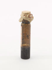 Medicine bottle, 'Compound Tincture of Chloroform and Morphine (Chlorodyne)', Burroughs, Wellcome and Company, 1896