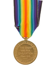 Allied Victory Medal 1914-19, Major Oliver Stewart of the Royal Flying Corps