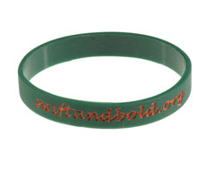 Unit support wristband, 2nd Battalion, The Rifles, 2012 (c).