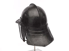 English pot helmet, 1640 (c)
