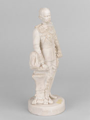 Parian ware statuette of Field Marshal Lord Roberts VC, GCB, 1900 (c)