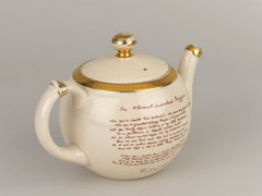 Tea pot, 'The Absent-minded Beggar', 1900 (c)