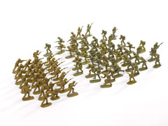 Airfix Eighth Army model soldiers, 1986 (c).