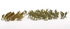 Airfix Eighth Army model soldiers, 1986 (c).