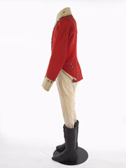 Short tailed coatee, Lieutenant Starkey Hyde Wilkinson, 77th (East Middlesex) Regiment of Foot, 1812 (c)