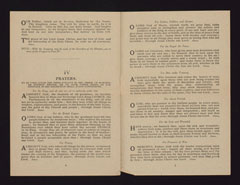 Forms of prayers to be used on 4 August 1918