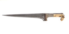 Pesh-kabz knife, Indian Police, no date