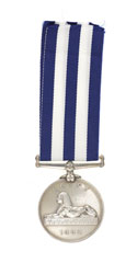 Egyptian Campaigns Medal 1882-89, Major General Euston Henry Sartorius, 59th (2nd Nottinghamshire) Regiment