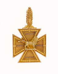Army Gold Cross, awarded to Lieutenant-Colonel Sir John Scott Lillie, 6th (or the 1st Warwickshire) Regiment, Lusitanian Legion and 7th Cacadores, Portuguese Army