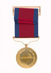 Army Gold Medal for Albuhera awarded to Lieutenant-Colonel Sir William Inglis