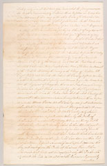 Apology by General Lord George Sackville relating to his conduct at the Battle of Minden, 1 August 1759