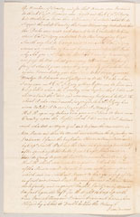 Apology by General Lord George Sackville relating to his conduct at the Battle of Minden, 1 August 1759