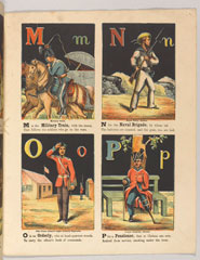'Alphabet of our Soldiers', children's book, 1860
