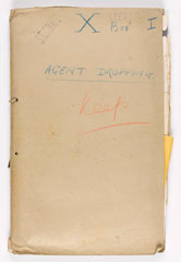 Secret file marked 'Agent Dropping', 1918