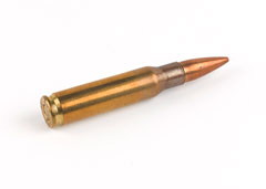 7.62 mm ammunition for L46A1 SLR rifle, 1990