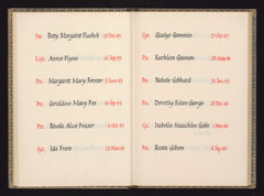Book of remembrance, 1945-1949