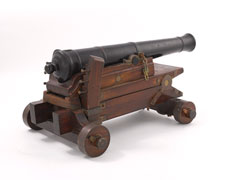 Koehler depressing gun carriage, late 18th century