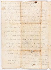 Letter from Private Richard Sheafe Smith, The Buffs (East Kent Regiment), to his parents, 1809 (c)