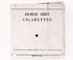 Carton of 'Horse Shit Cigarettes', 1939-1945 (c)