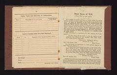 Soldier's Service and Pay Book (Army book 64 Part I) belonging to Georgina J Baxter, Women's Army Auxiliary Corps