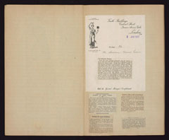 Scrapbook by Dame Florence Simpson, Controller in Chief, Queen Mary's Army Auxiliary Corps