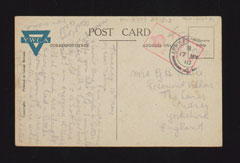 Postcard from Maude Emsley, Women's Army Auxiliary Corps, to her mother, France, May 1918