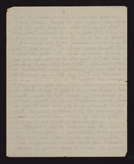 Letter from Maud Emsley to her father from France, 18 September 1918