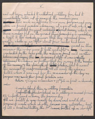 Manuscript diary describing events between 6 January and 11 February 1916 by Private William Jay