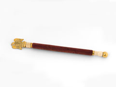 Baton presented to Captain Alexander Kennedy Clark from the officers of the 1st (or Royal) Dragoons commemorating the capture of a French eagle, 1815 (c)