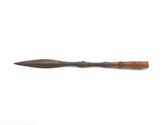 Burmese spear head, 1885 (c)