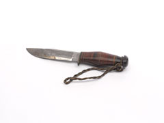 Sheath knife, Captain A C Burton, Middlesex Regiment (Duke of Cambridge's Own), 1943 (c)