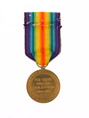 Allied Victory Medal 1914-19, with oakleaf, Lieutenant Colonel Sir Adrian Carton de Wiart, 4th (Royal Irish) Dragoon Guards