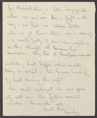 Letter from Captain Alexander Wallace to his fiancee Ethel, 2 June 1916
