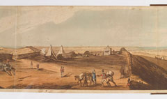 A panoramic view of Alexandria, Egypt, 1801