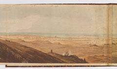 A panoramic view of Alexandria, Egypt, 1801