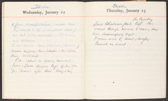 Diary for 1916 by Lieutenant-Colonel Francis Maxwell VC, DSO
