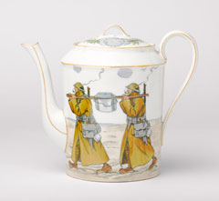 Coffee pot with lid, 'La Grande Guerre', 1919 (c)