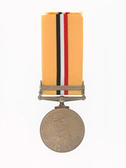 Iraq Medal, with 19 March to 28 April 2003 clasp, awarded to Gunner E D Biudole, Royal Artillery, 2003