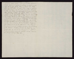 Manuscript notes in an unknown hand apparently taken from an article in 'The Madrid Gazette' of 13 February 180(9?)