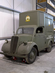Ford 10 hp mobile Navy, Army and Air Force Institutes (NAAFI) van, 1939