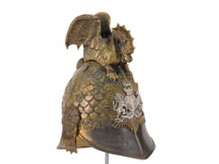 Helmet, unidentified Welsh Yeomanry, 1830-1840