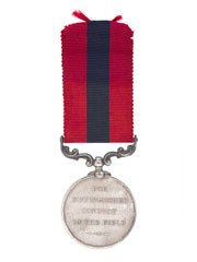 Distinguished Conduct Medal, Colour Sergeant H Maistre, 94th Regiment of Foot