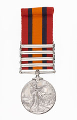 Queen's South Africa Medal 1899-1902, with four clasps: 'Cape Colony', 'Orange Free State', 'Transvaal', and 'South Africa 1902', Captain Alexander Gerald Wordsworth, 2nd Battalion, The Duke of Cambridge's Own (Middlesex Regiment).