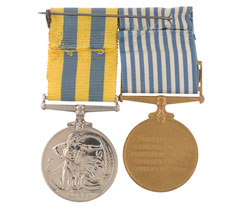 Medal group, Lieutenant Georgina Johnstone, Queen Alexandra's Royal Army Nursing Corps, Korea (1950-1953)