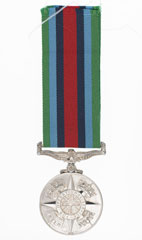 Specimen of the Operational Service medal for Sierra Leone, 2000
