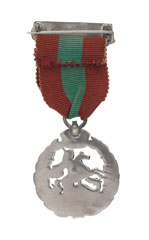 Royal Army Temperance Association Medal, twenty years of abstinence, Colour Sergeant J H Smith, Royal Munster Fusiliers, 1915 (c)