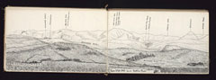 Sketch book of topographical studies, Lieutenant Colonel (later Brigadier General) George Arthur Mills, commander, 1st Battalion, Royal Dublin Fusiliers, Boer War (1899-1902)