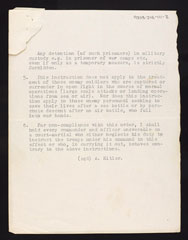 Typescript translation of the 'Fuhrer Befehl', Hitler's 'Commando Order', 18 October 1942