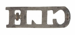 Shoulder title, Calcutta Light Horse, 1887-1947